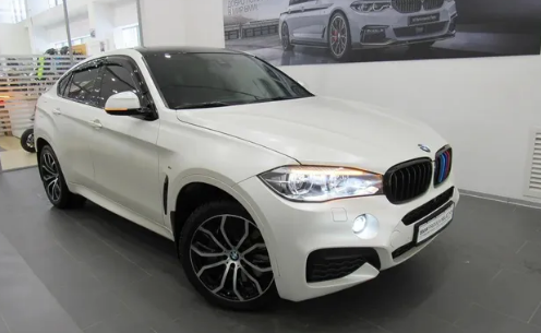 Дефлекторы окон (ветровики) BMW X6 (F16) 2014 (БМВ Ф16) Кобра Тюнинг